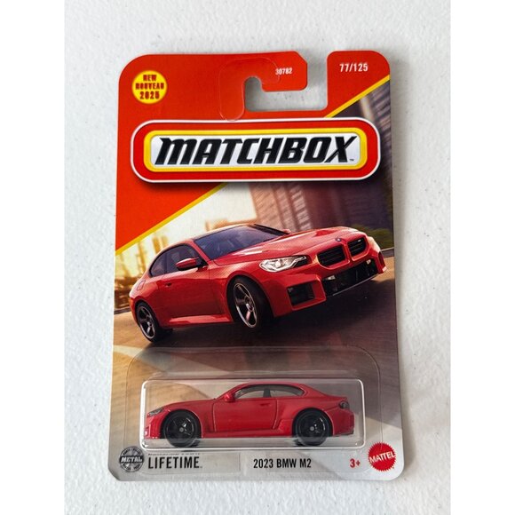 Matchbox 2025 New BMW M2 Red 77/125 Lifetime Series Diecast Car - Picture 1 of 3
